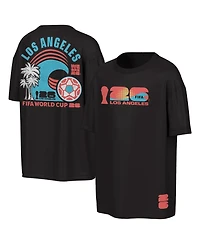 Outerstuff Men's Black Fifa World Cup 2026 Los Angeles Big City Poster T-Shirt