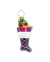 Christopher Radko 3" 2026 Stacked Holiday Joy Gem Ornament
