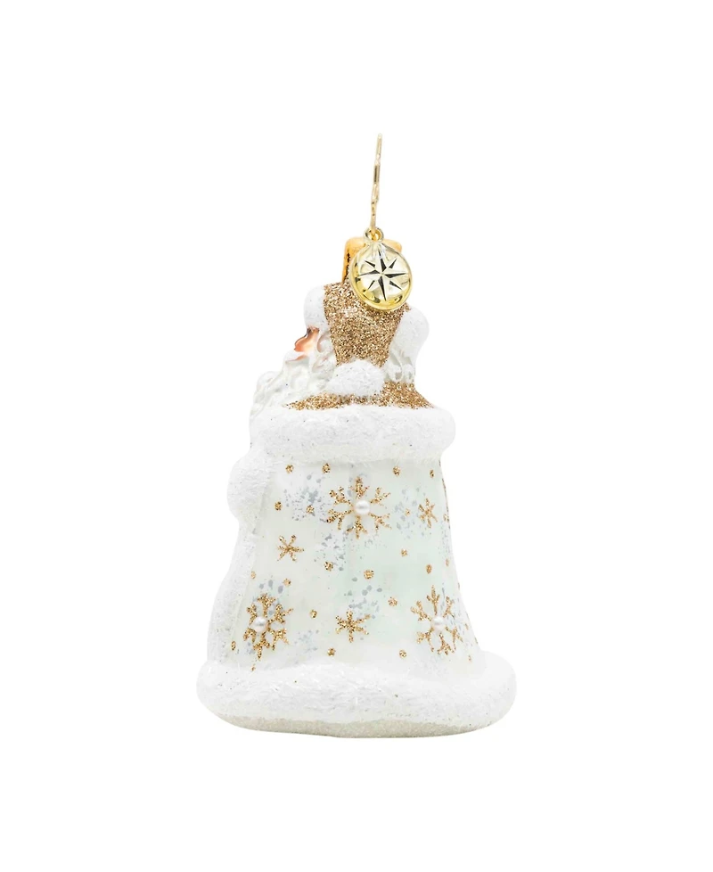 Christopher Radko 3" Gilded Kris Kringle Gem Ornament