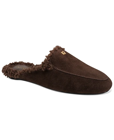 Donna Karan New York Women's Anastasia Cozy Flat Slip-On Mules