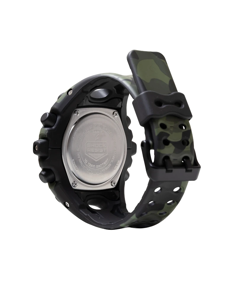 G-Shock Men's Black Camo Resin Watch 58.2mm