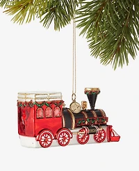 Holiday Lane Macy's 100th Thanksgiving Day Parade Glass Train Ornament, Macy's Exclusive