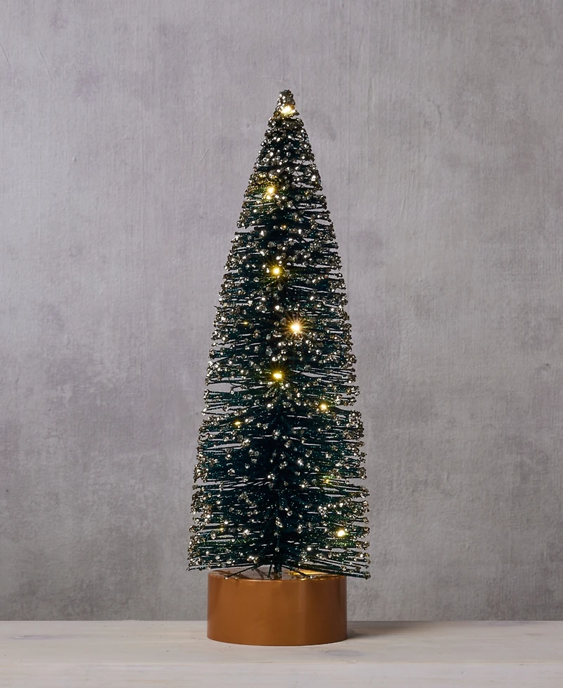 Holiday Lane Opulence 14'' Tree with Led Lights, Macy's Exclusive