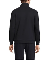 Lands' End Men's Long Sleeve Serious Sweats Quarter Zip Sweatshirt