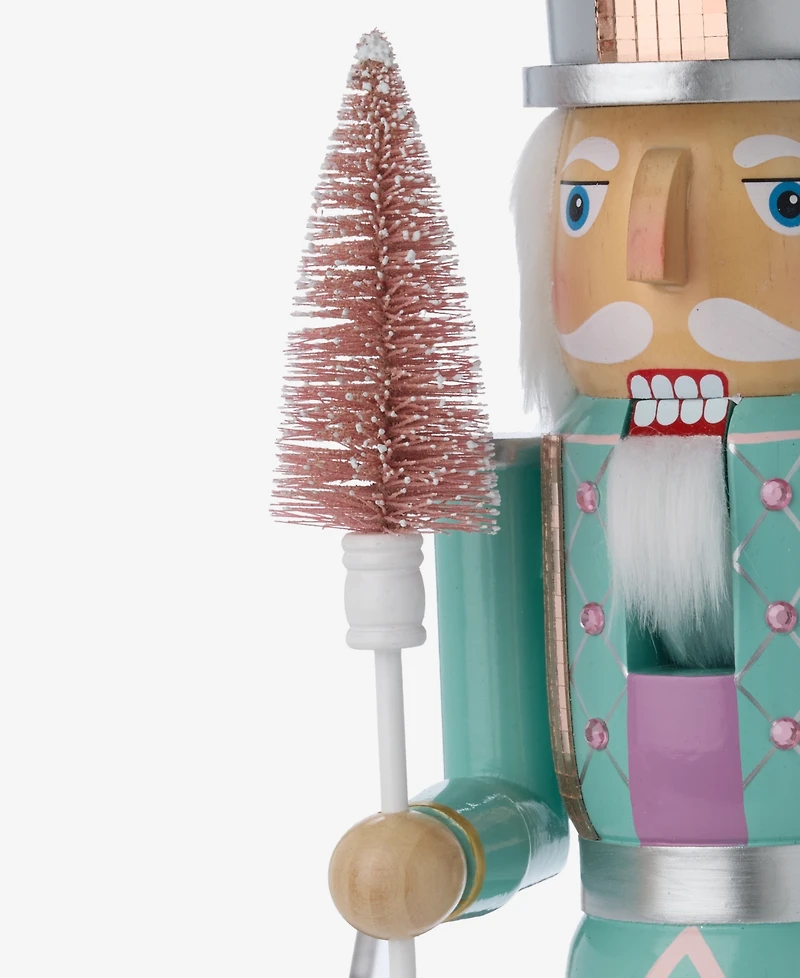 Holiday Lane Whimsy Pastel Nutcracker with Tree, Macy's Exclusive