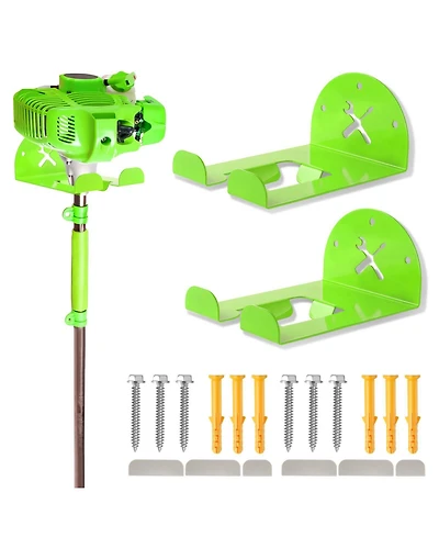 Xdovet Trimmer Rack Wall Mount Weed Eater Hanger Garden Tool Organizer Hooks