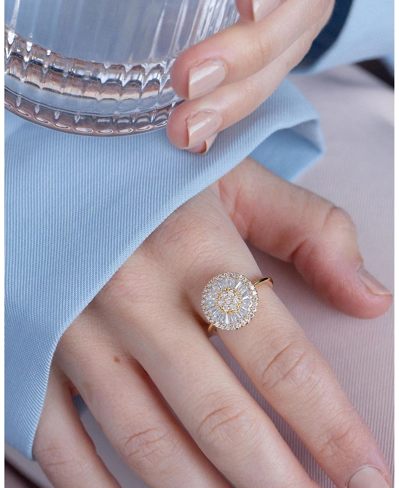Elise Statement Cocktail Ring, Bold, Elegant, Sparkling