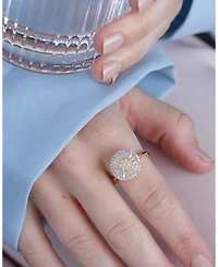 Elise Statement Cocktail Ring, Bold, Elegant, Sparkling
