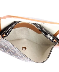 Pre-Owned Goyard Plumet Clutch Wallet Coated Canvas