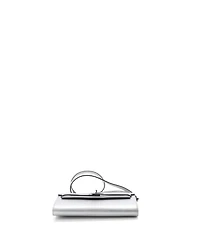Pre-Owned HERMES Kelly To Go Wallet Metallic Chevre Chamkilight