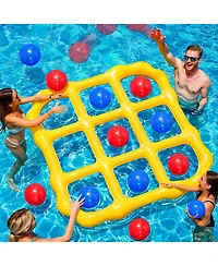 Gnuadz 10 Balls Giant Inflatable Tic Tac Toe Pool Game