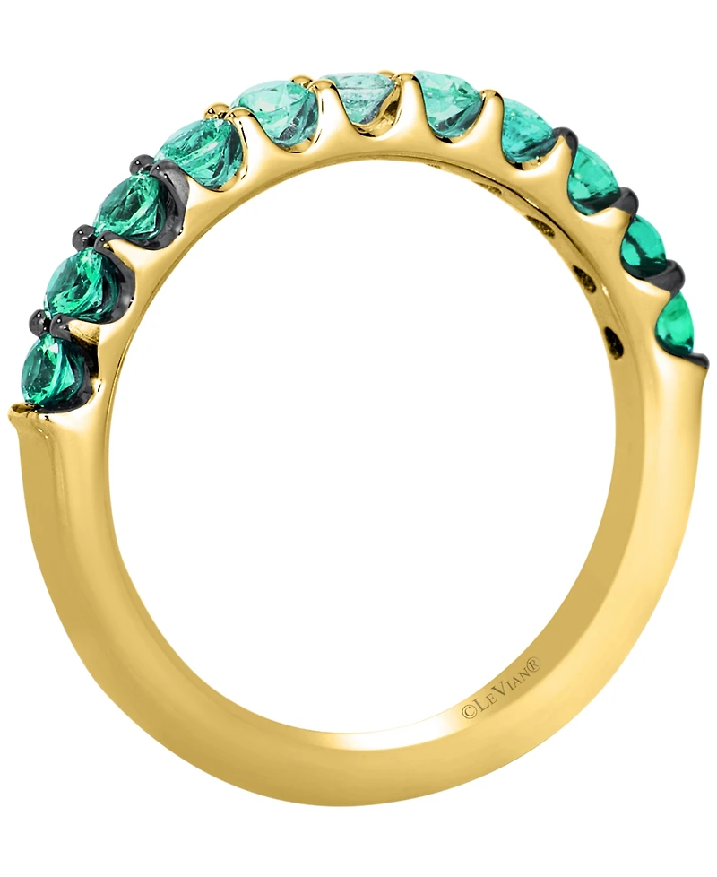Le Vian Emerald Ombre (5/8 ct. t.w.) Ring in 14k Honey Gold