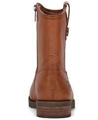 Frye and Co. Women's Kellie Button Round Toe Short Booties
