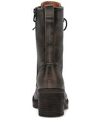 Frye and Co. Women's Fynn Combat Toga Lace-Up Booties