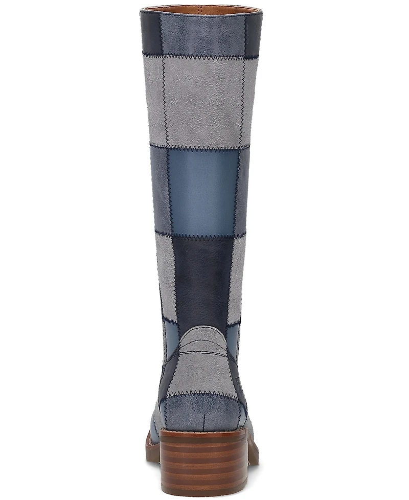 Frye and Co. Women's Miranda Patchwork Pull-On Tall boots