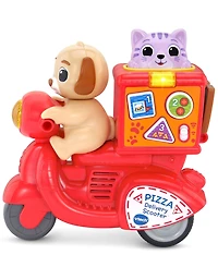 VTech Press & Roll Pizza Scooter Numbers, Shapes & Colors Learning Toy, Ages 12 Months+
