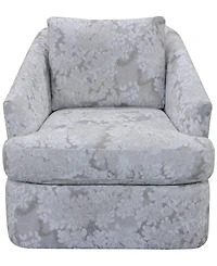 Harlan Fabric Swivel Chair, Macy's Exclusive