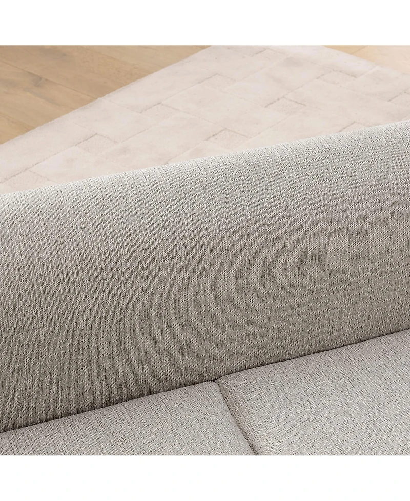 Zeny Comfortable Oversized Pet Sofa for Medium and Large Dogs Modern Rectangular Design with Backrest