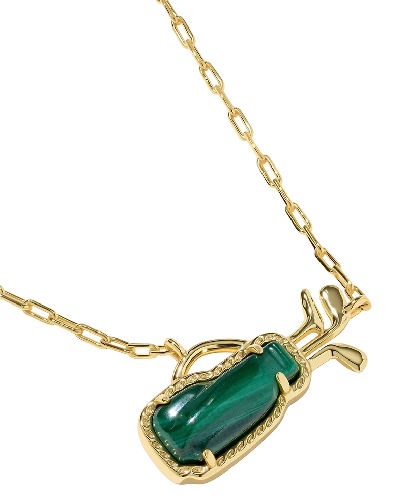 Kendra Scott 14k Gold-Plated Imitation Pearl Golf Short Pendant Necklace