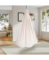 gaomon Sensory Swing for Kids and Adults, Indoor Sensory Swing for Hug Like Calming Effect, Double Layered Soft Fabric and Heavy Duty Hardware