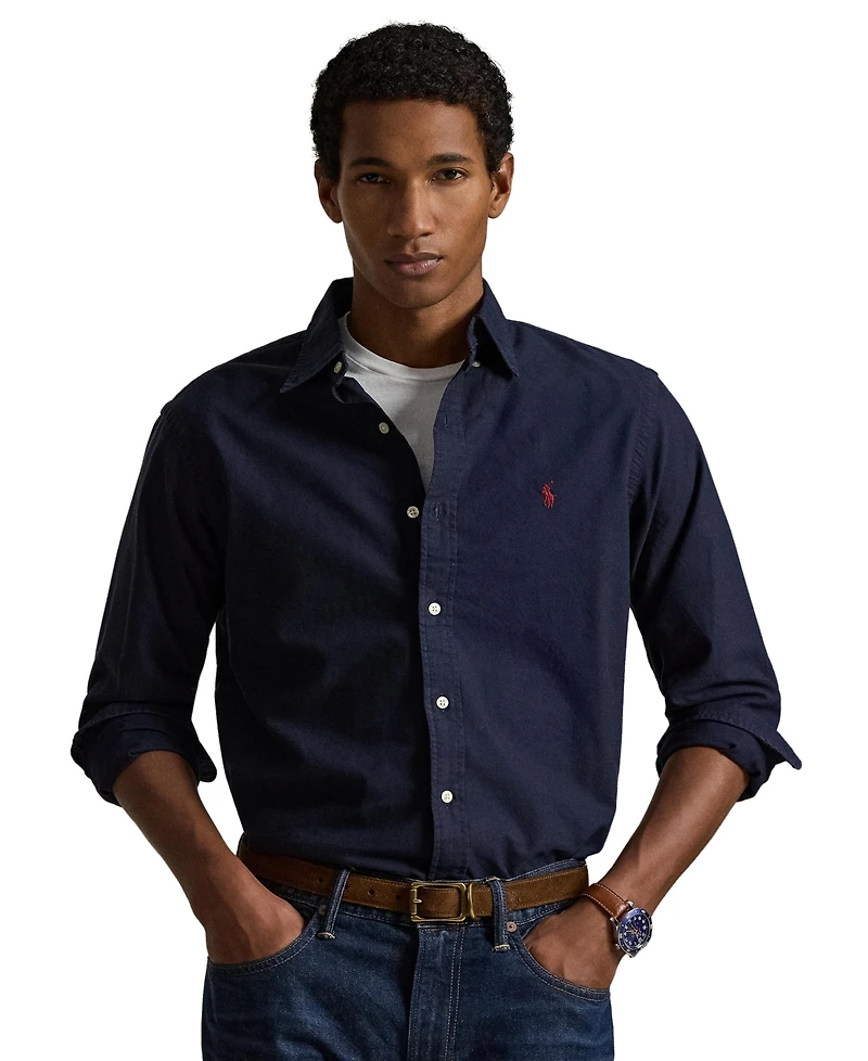 Polo Ralph Lauren Men's Garment-Dyed Oxford Shirt