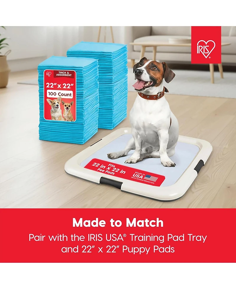 Pee Pads Square Pet Training Pad Holder for Dogs, Dark Gray