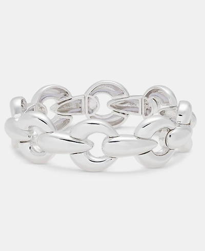 Anne Klein Puffy Linked Stretch Bracelet