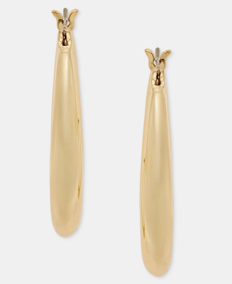 Anne Klein Puffy Arch Hoop Earrings