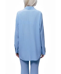 Nocturne Women's Bustier-Detail Shirt