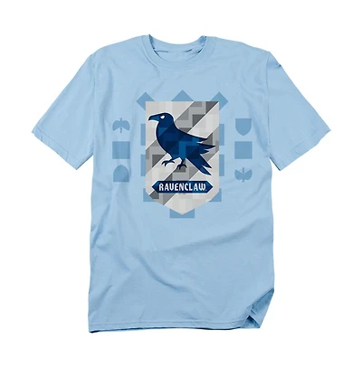 Harry Potter Men's Abstract Ravenclaw House Shield T Shirt