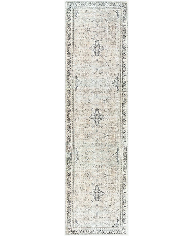 Becki Owens x Livabliss Darling Machine Washable 2'7" x 10' Runner Area Rug
