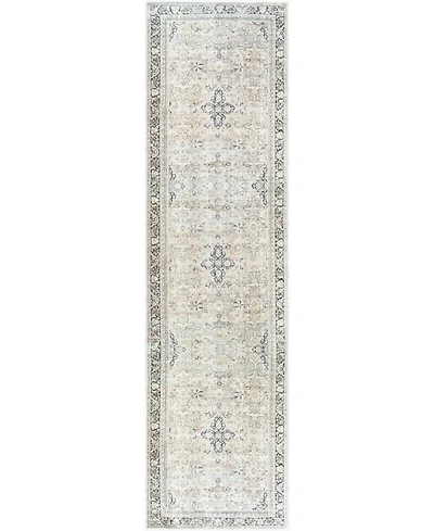 Becki Owens x Livabliss Darling Machine Washable 2'7" x 10' Runner Area Rug