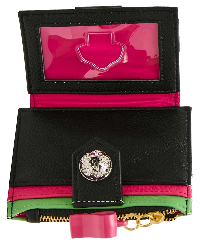 Betsey Johnson Goal Getter Snap Wallet