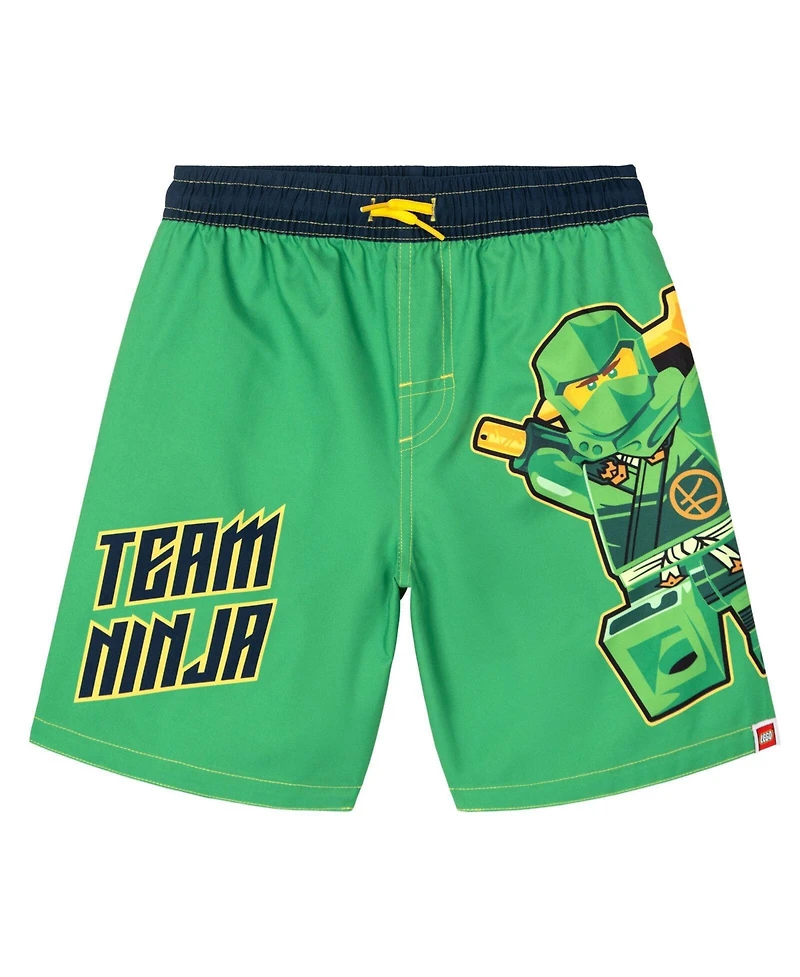 Lego Boys 2-Piece Swimwear Rash Guard and Swim Trunks Set