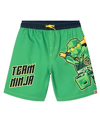 Lego Boys 2-Piece Swimwear Rash Guard and Swim Trunks Set