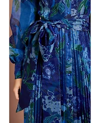 Coast Women's Floral Organza Shirt Dress