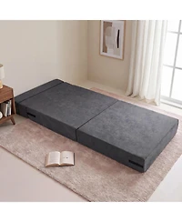 Costway 4-in-1 Folding Sofa Bed, Convertible Sleeper Chair for Adults, Fold Out Couch