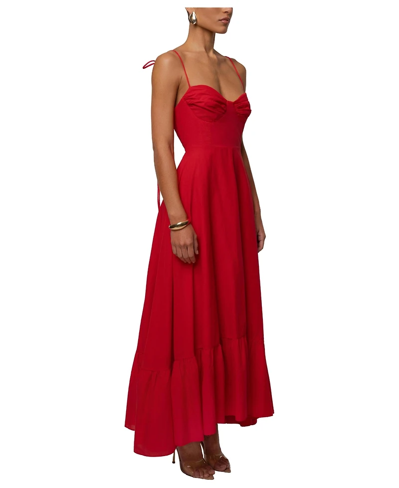 Jluxlabel Women's Romantic Flow Maxi Dress