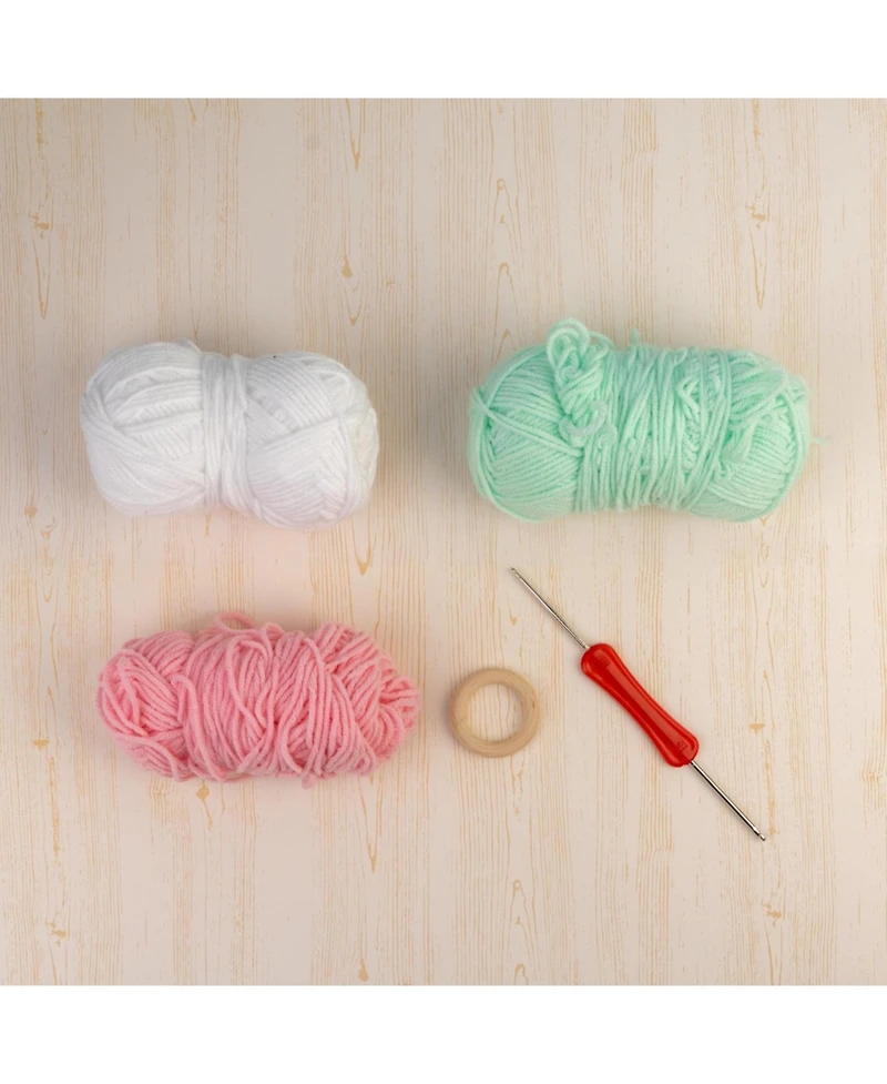 John Bead Plant Hanger Crochet Diy Kit for Beginners