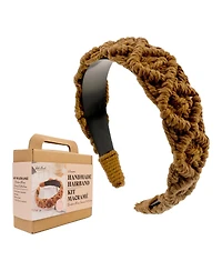 John Bead Macrame Handmade Headband Diy Kit for Beginners