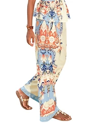 Cupshe Women's Sensitive Soul Tropical Pants