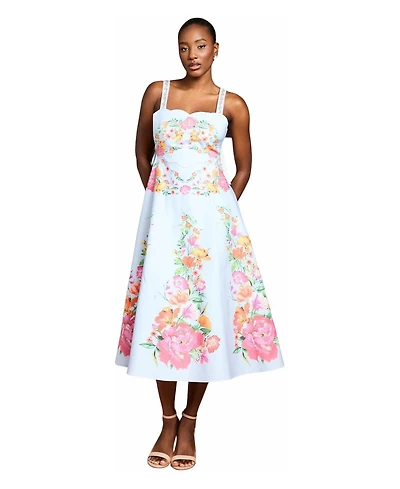 Coast Women's Floral Cotton Dress