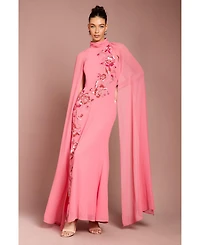 Coast Women's Floral Cape Maxi Dress
