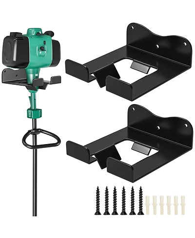 Xdovet Weed Eater Hanger Trimmer Rack Wall Mount Garden Tool Holder