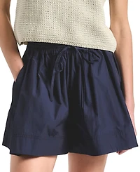 Derek Lam 10 Crosby Women's Louise Mid-Rise Pull-On Shorts