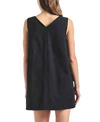 Derek Lam 10 Crosby Women's Xander Washed Cotton Twill Trapeze Dress