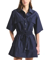 Derek Lam 10 Crosby Women's Sabrina Short-Sleeve Shirtdress