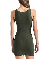Derek Lam 10 Crosby Women's Kamila Compact Knit Sleeveless Bodycon Dress