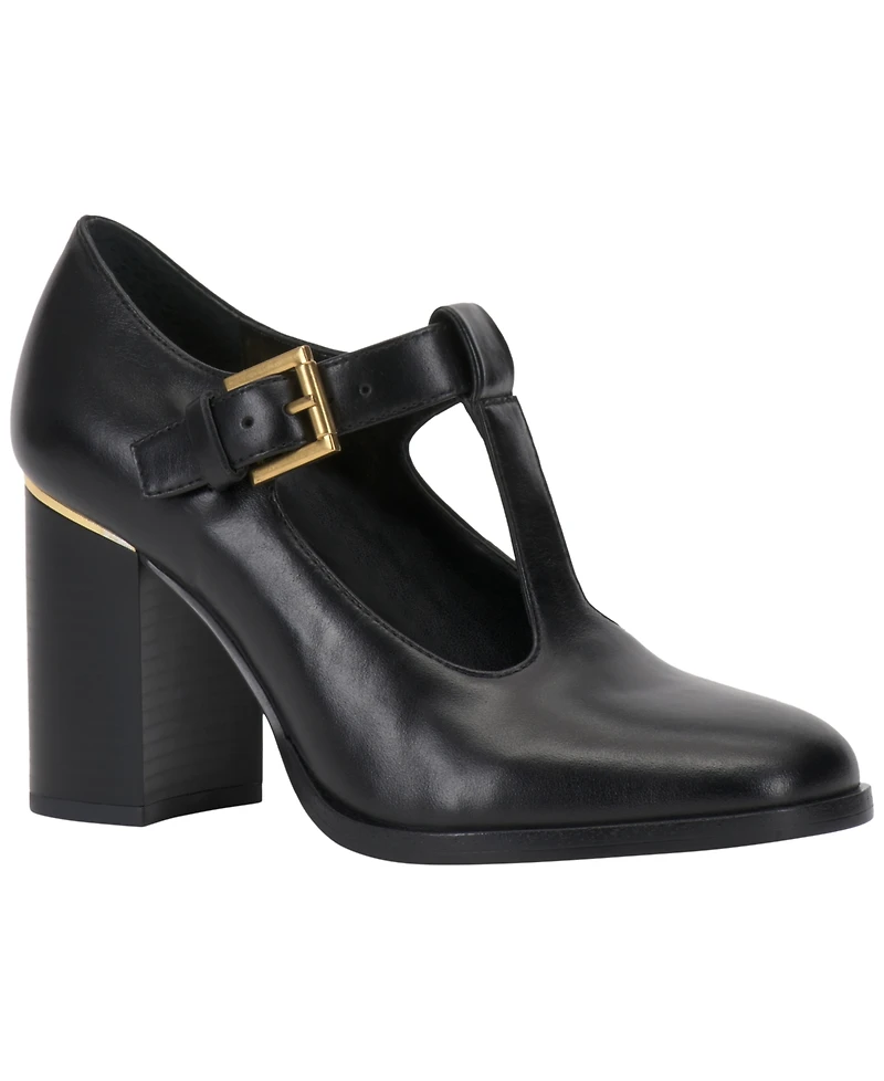 Vince Camuto Women's Micha T-Strap Mary Jane Pumps