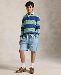 Polo Ralph Lauren Boys' 8-20 Iconic Long-Sleeve Rugby Shirt